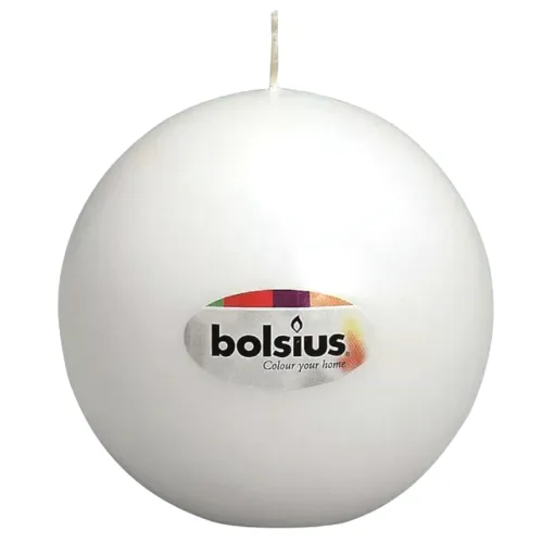 Bolsius Bol kaars 7 cm wit